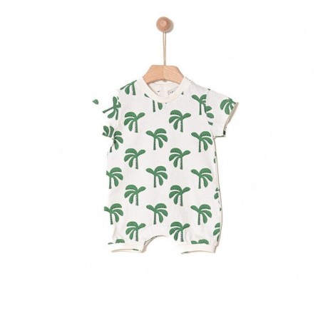 Yell Oh! Φορμάκι λευκό με φοίνικες 